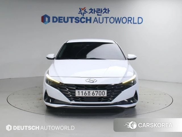 Hyundai Avante (CN7) 2022 Белый из Кореи, фото 4