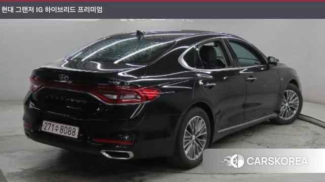 Hyundai Grandeur IG Hybrid 2018 Черный из Кореи, фото 2