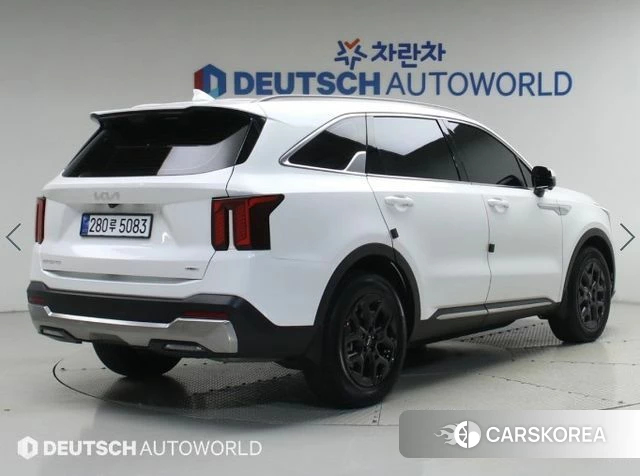 Kia The New Sorento 4th Generation 2025 Белый из Кореи, фото 2