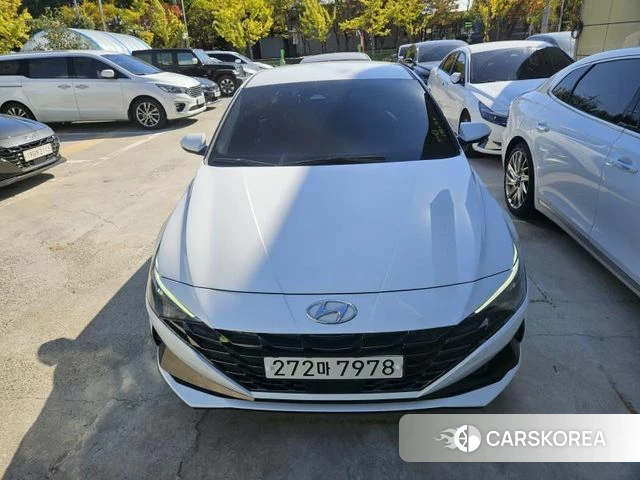 Hyundai Avante (CN7) 2021 Белый из Кореи, фото 6