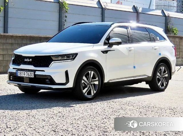 Kia Sorento 4th Generation 2022 Белый из Кореи, фото 2