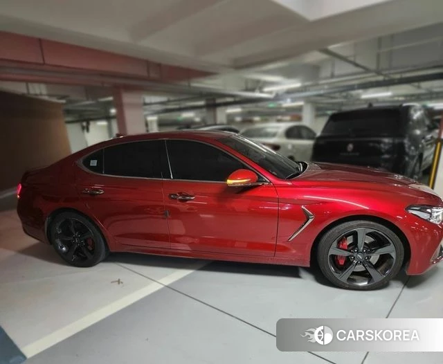 Genesis G70 2019 Красный из Кореи, фото 6
