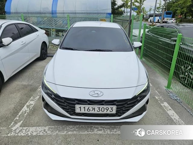 Hyundai Avante (CN7) 2022 Белый из Кореи, фото 3