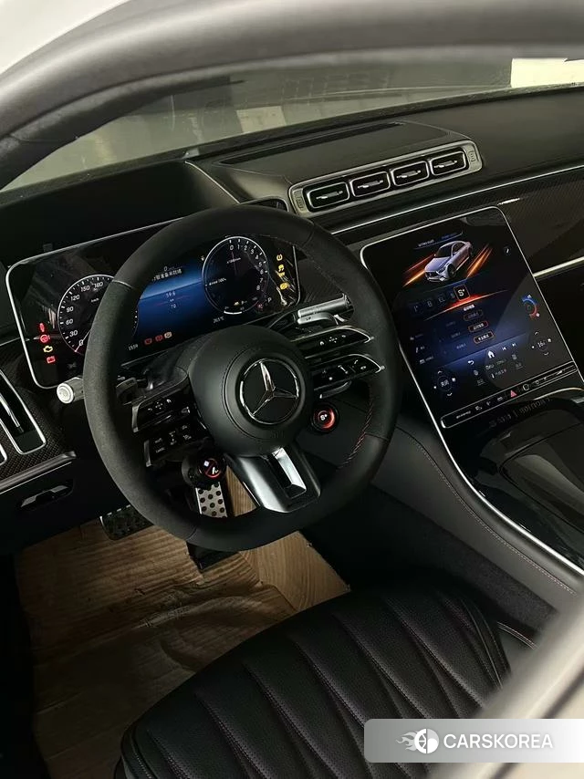 Mercedes-Benz AMG S-Class 2024 Серебристо-серый из Китая, фото 4