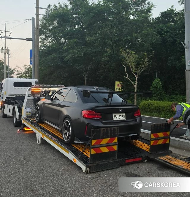 BMW M2 (F87) 2019 Красный из Кореи, фото 2
