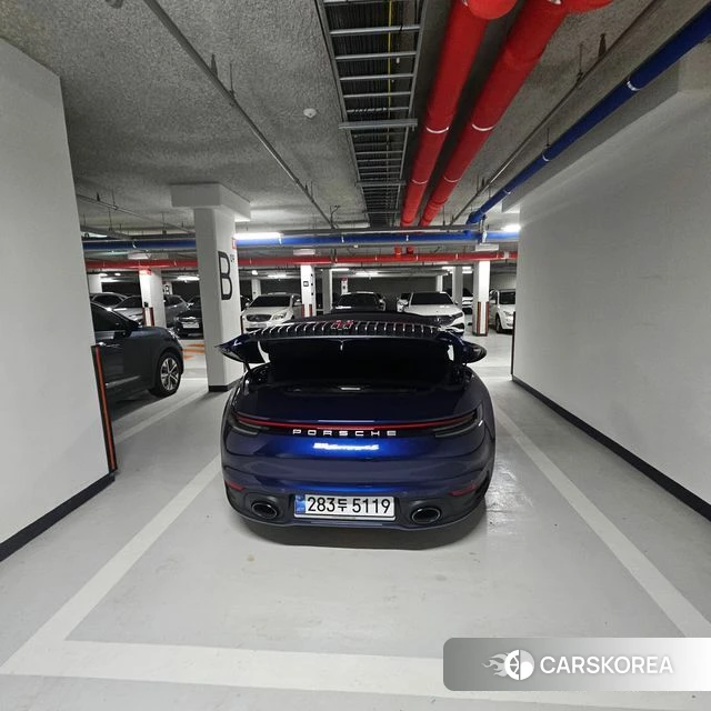 Porsche 911(992) 2021 Синий из Кореи, фото 2