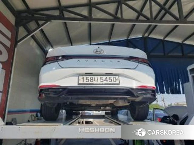 Hyundai Avante (CN7) 2020 Белый из Кореи, фото 2