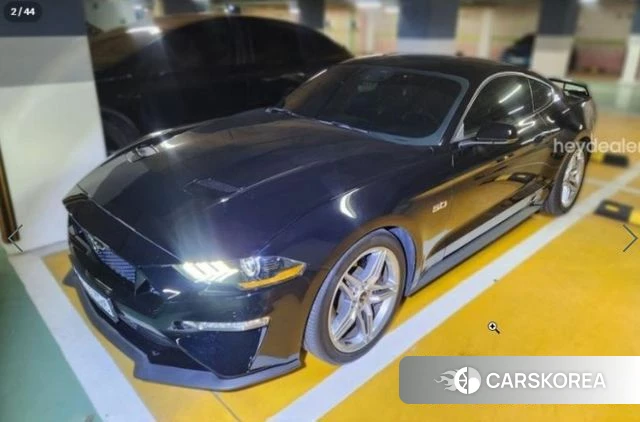 Ford Mustang 2020 Черный из Кореи, фото 2