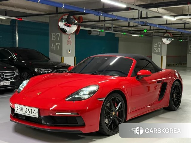 Porsche 718 Boxster 2019 Красный из Кореи, фото 5