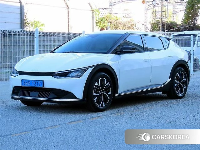 Kia EV6 2022 Черный из Кореи, фото 2