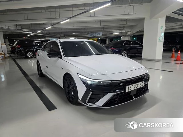 Hyundai The New Avante Hybrid (CN7) 2025 Белый из Кореи, фото 5