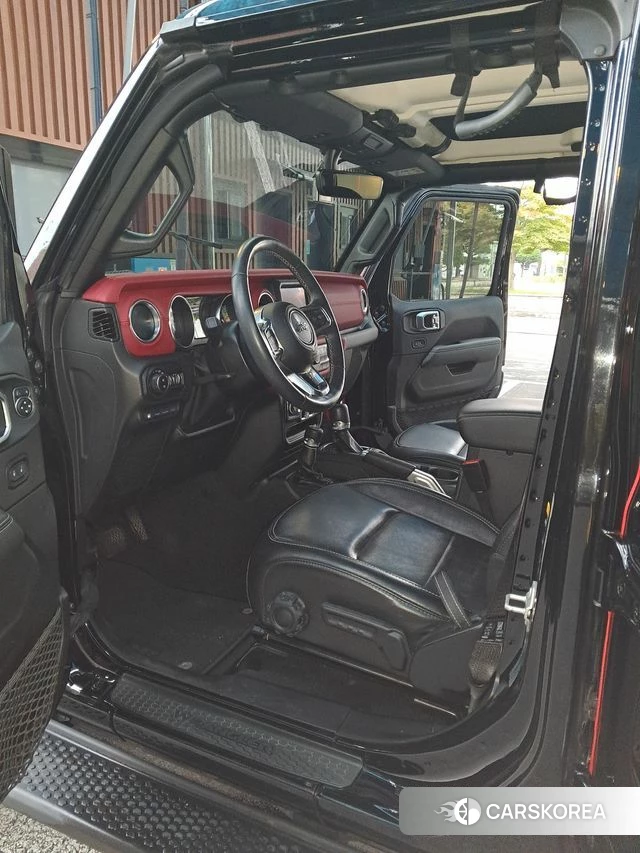 Jeep Wrangler (JL) 2022 Черный из Кореи, фото 2