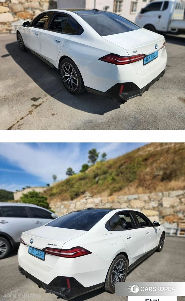 BMW i5 (G60) 2023 Белый из Кореи, фото 2