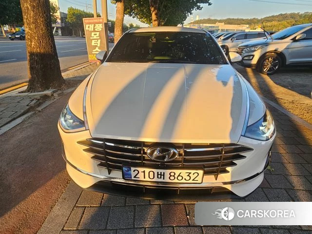 Hyundai Sonata (DN8) 2021 Белый из Кореи, фото 4