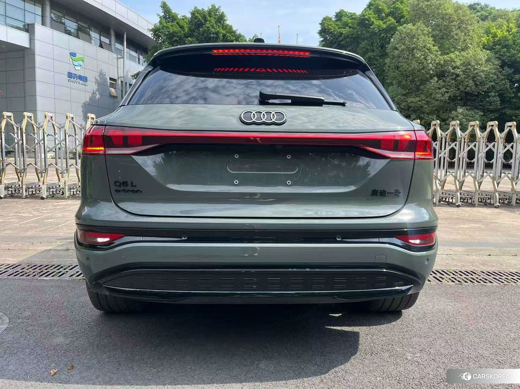 Audi Q6L 2025 Зеленый из Китая, фото 6