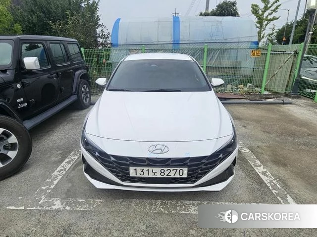 Hyundai Avante (CN7) 2023 Белый из Кореи, фото 2