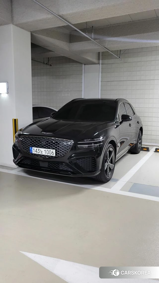 Genesis GV70 2021 Черный из Кореи, фото 4
