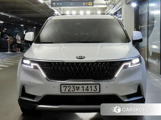 Kia Carnival 4th generation 2021 Белый из Кореи, фото 2