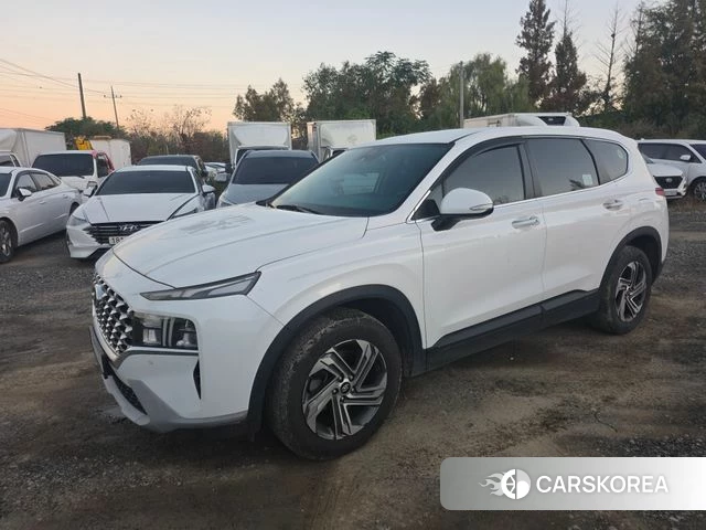 Hyundai The New Santa Fe 2020 Белый из Кореи, фото 2
