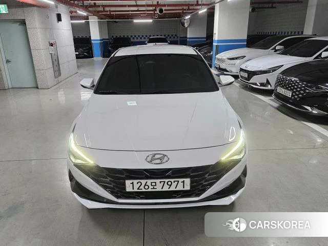 Hyundai Avante (CN7) 2020 Белый из Кореи, фото 5