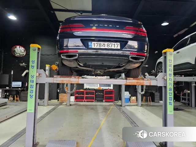 Genesis G90 2019 Синий из Кореи, фото 2