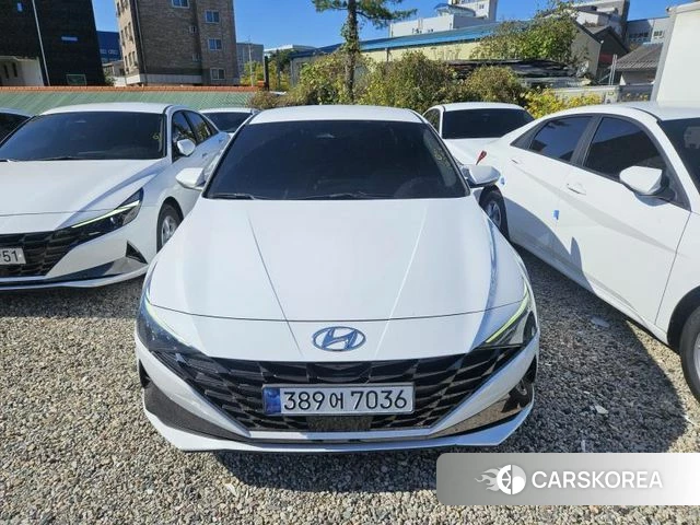 Hyundai Avante (CN7) 2022 Белый из Кореи, фото 6