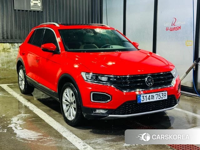 Volkswagen T-Roc 2021 Красный из Кореи, фото 5