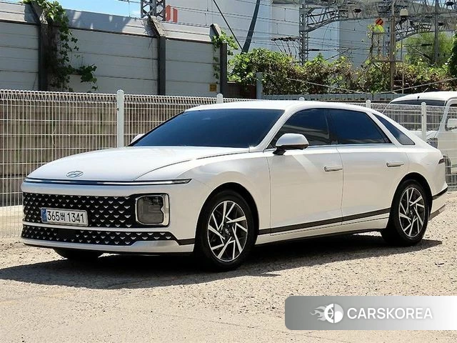 Hyundai Grandeur (GN7) 2023 Белый из Кореи, фото 2