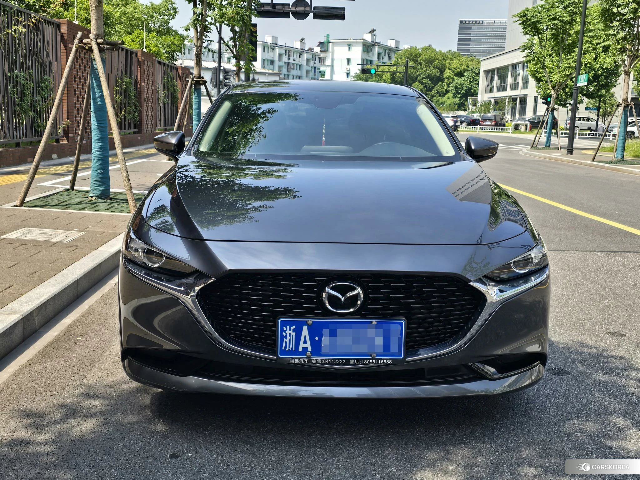 Mazda 3 2021 Темно-серый из Китая, фото 5