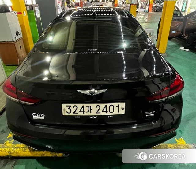 Genesis G80 2018 Черный из Кореи, фото 3