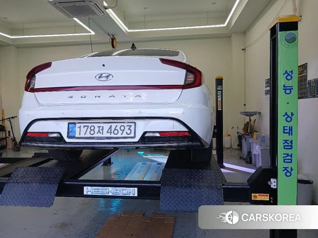 Hyundai Sonata (DN8) 2019 Белый из Кореи, фото 2