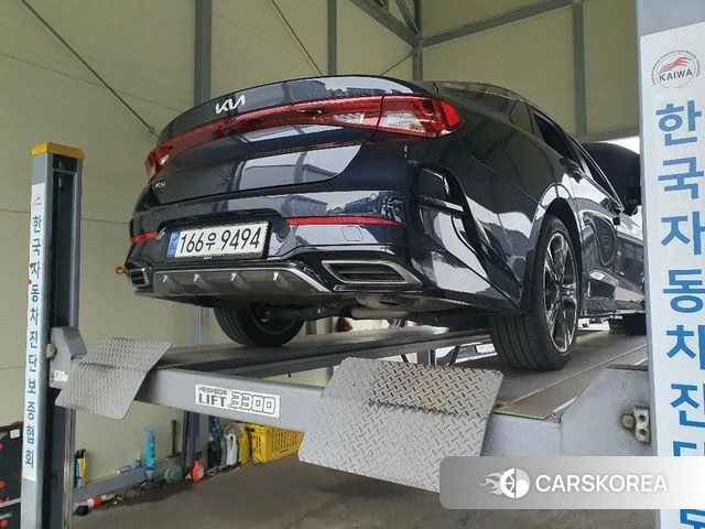 Kia K5 3rd generation 2022 Синий из Кореи, фото 2