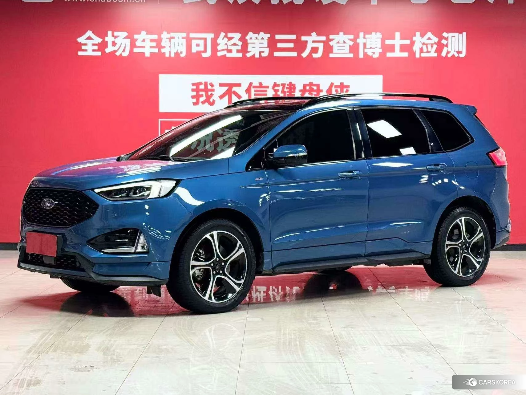 Ford Edge 2019 Синий из Китая, фото 2