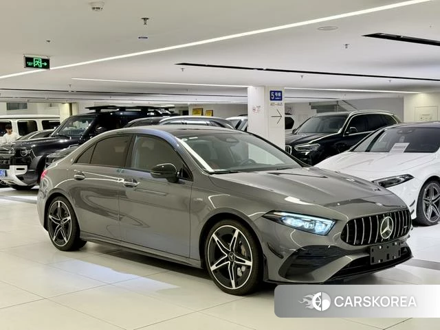Mercedes-Benz AMG A-Class 2025 Серебристо-серый из Китая, фото 4