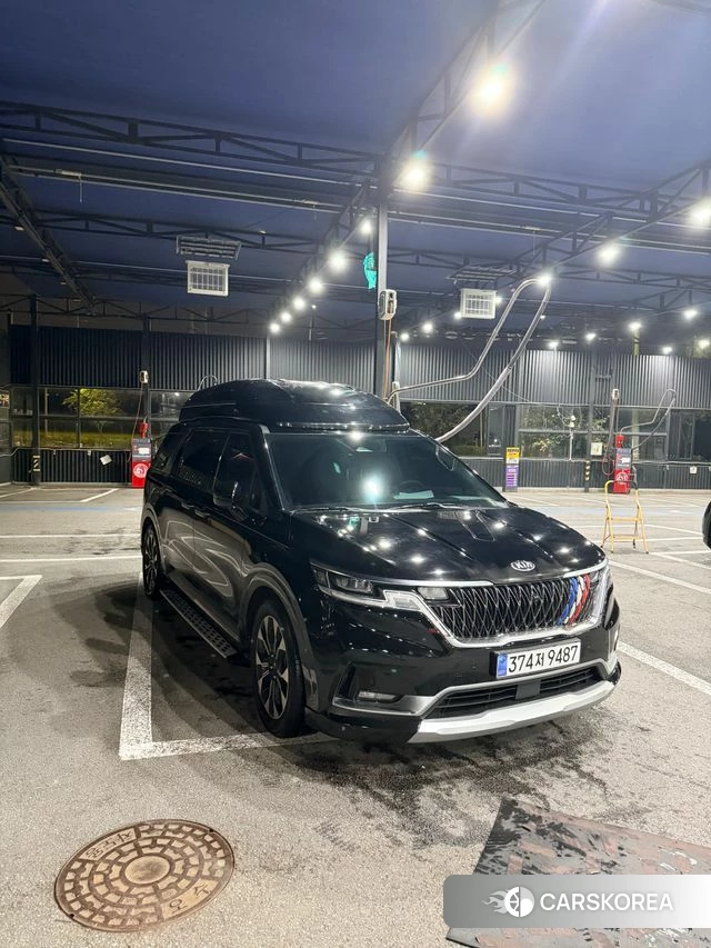 Kia Carnival 4th generation 2021 Черный из Кореи, фото 2