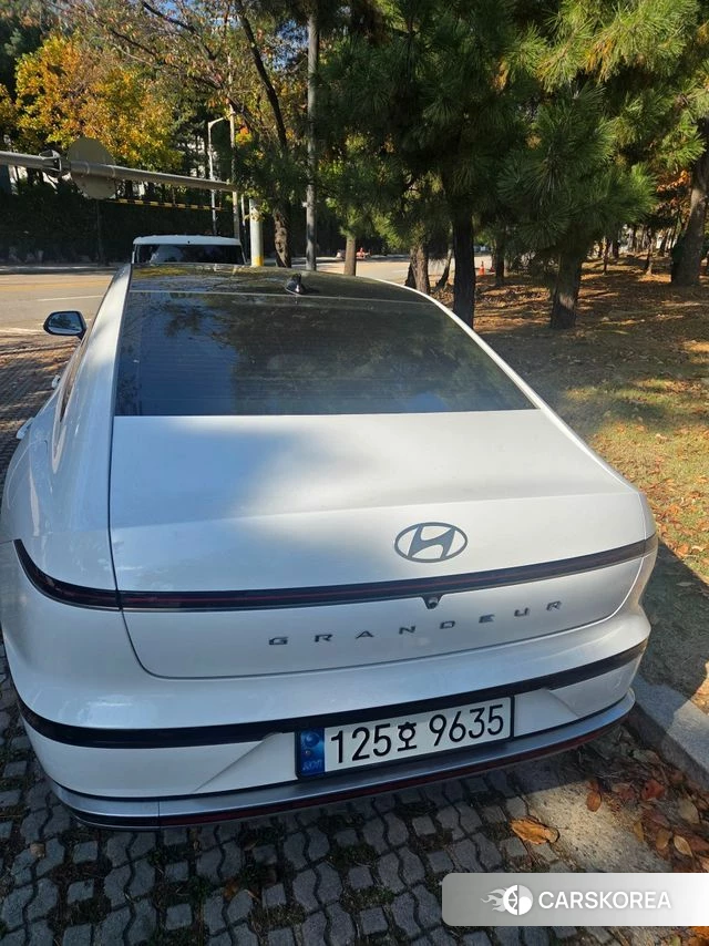 Hyundai Grandeur (GN7) 2023 Белый из Кореи, фото 2