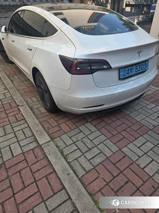 Tesla Model 3 2020 Белый из Кореи, фото 2