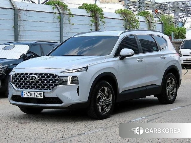 Hyundai The New Santa Fe 2020 Серебряный из Кореи, фото 2