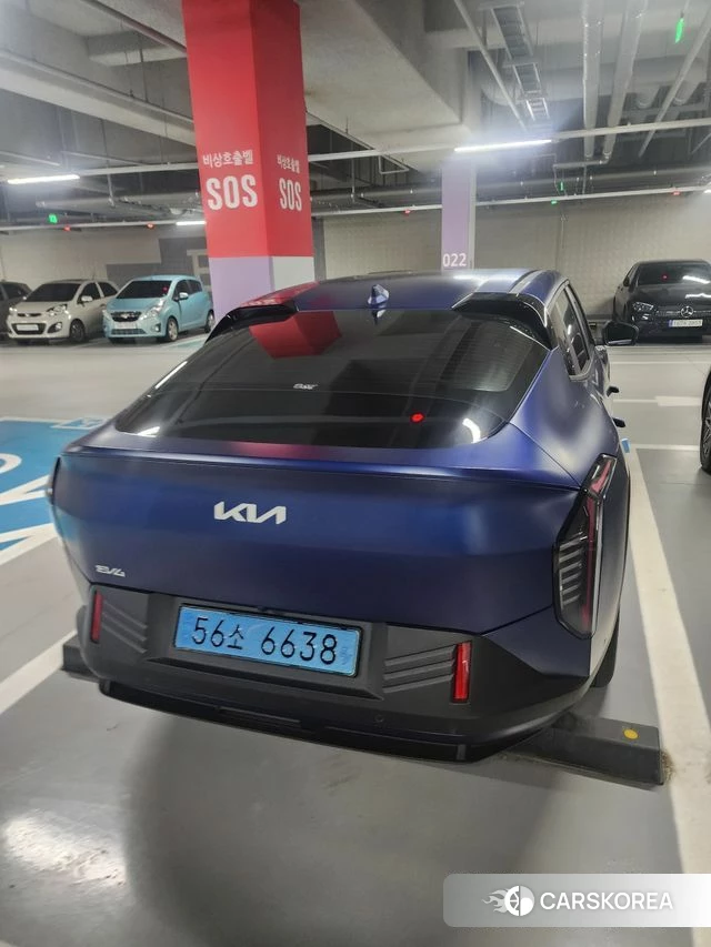 Kia EV4 2026 Синий из Кореи, фото 6