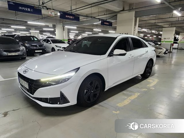 Hyundai Avante (CN7) 2020 Белый из Кореи, фото 5