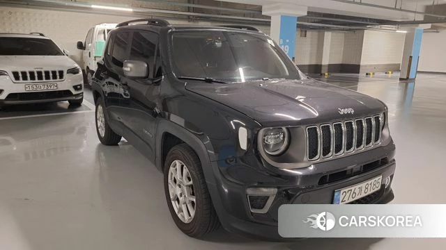 Jeep Renegade 2021 Черный из Кореи, фото 2