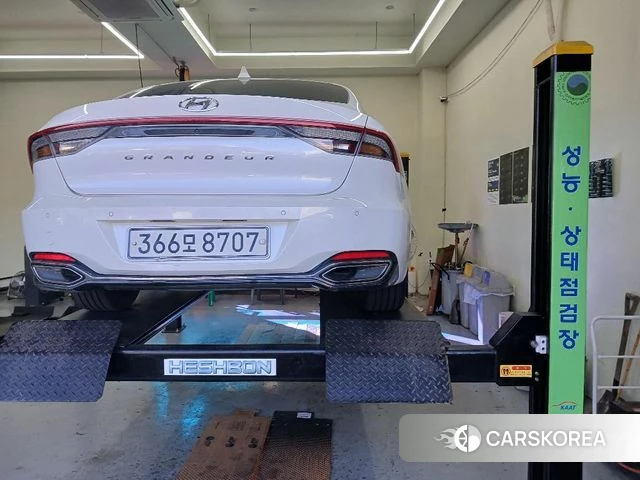 Hyundai The New Grandeur IG 2020 Белый из Кореи, фото 2