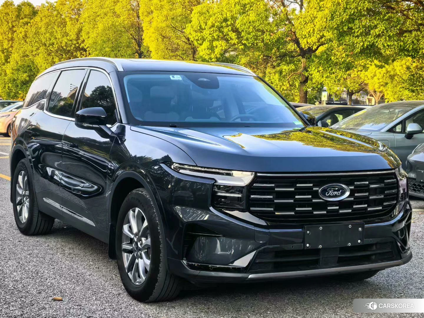 Ford Edge 2023 Синий из Китая, фото 2