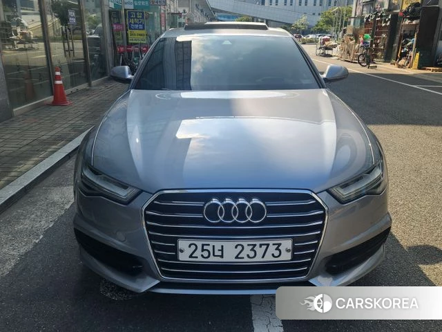 Audi New A6 2018 Серебристо-серый из Кореи, фото 4