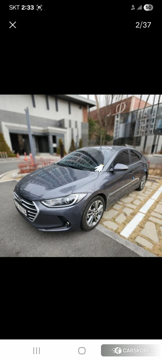 Hyundai Avante AD id 3821082 из Кореи 9