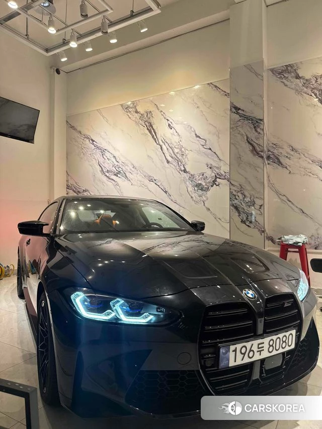 BMW M4 (G82) 2024 Черный из Кореи, фото 2