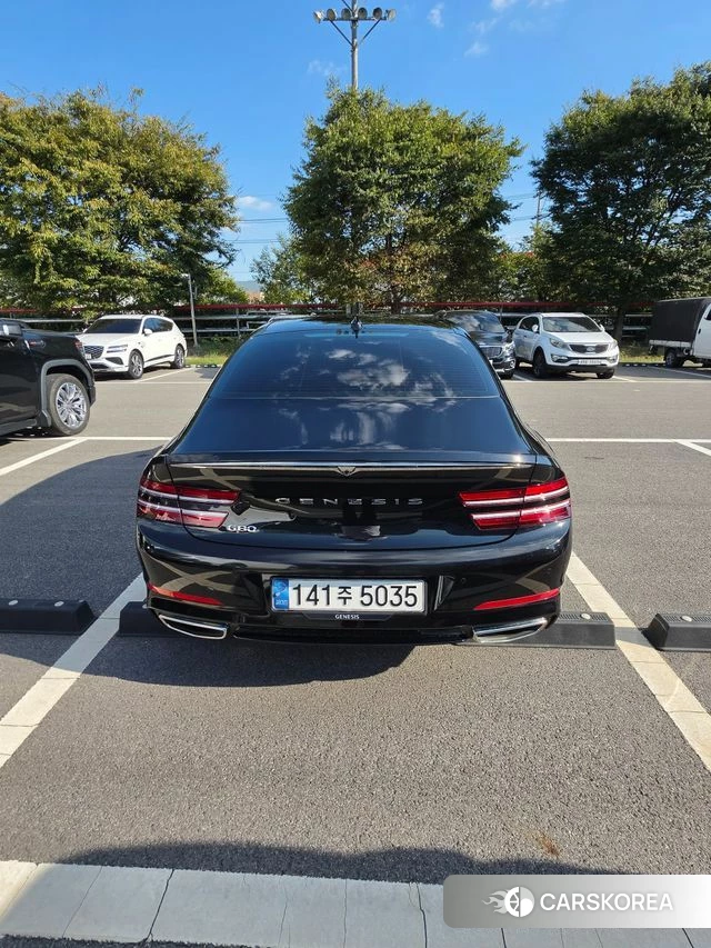Genesis G80 (RG3) 2021 Черный из Кореи, фото 3
