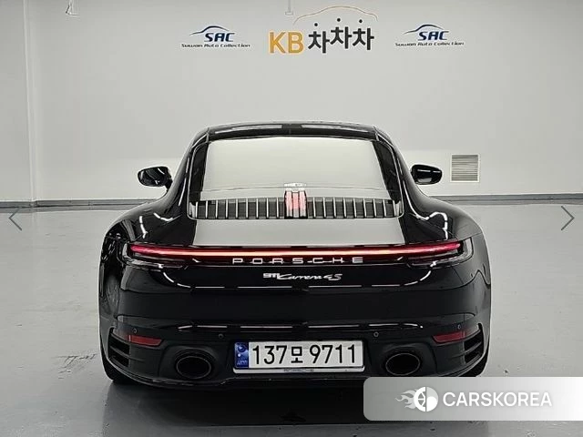 Porsche 911(992) 2023 Черный из Кореи, фото 2