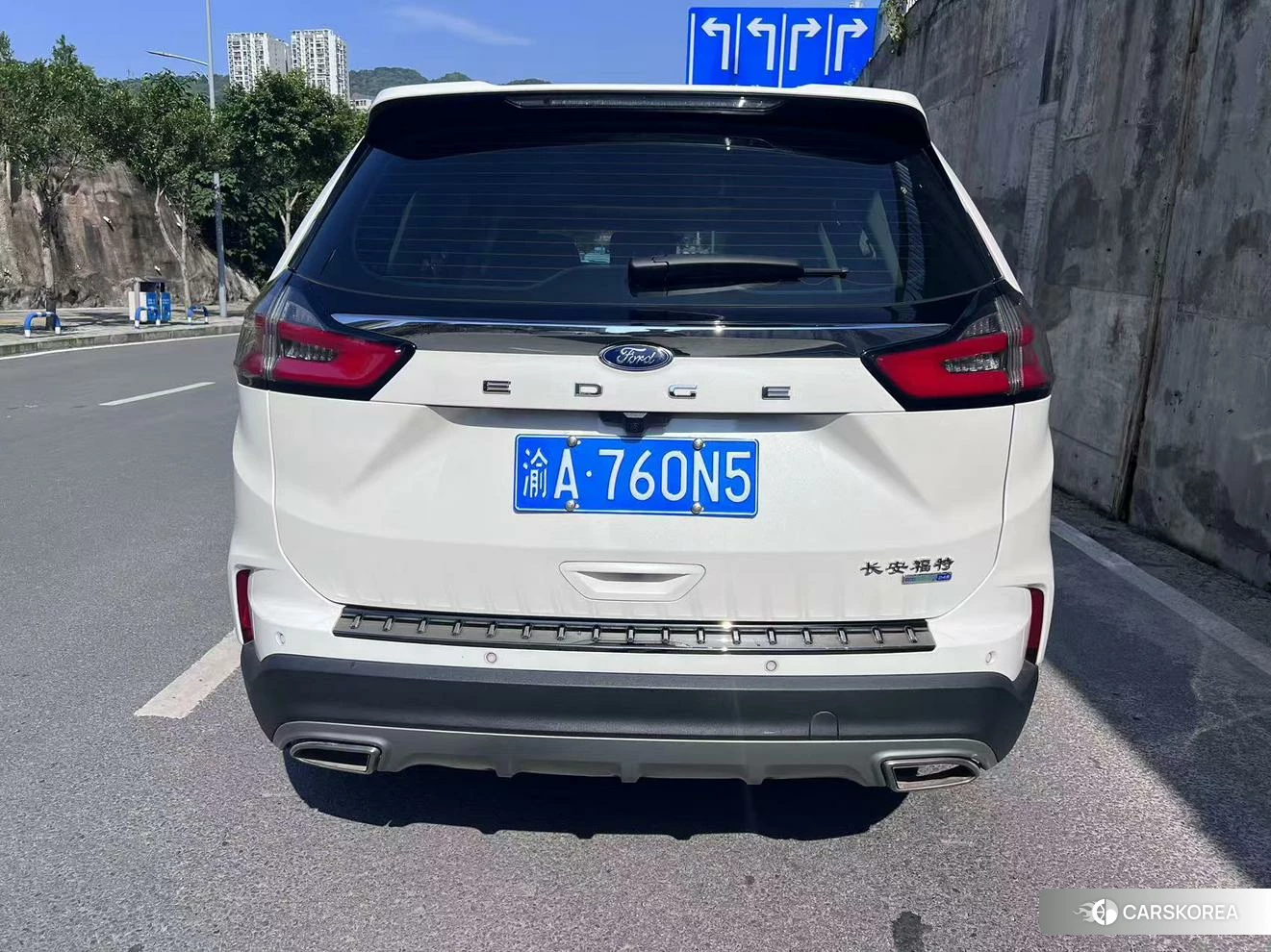 Ford Edge 2020 Белый из Китая, фото 2
