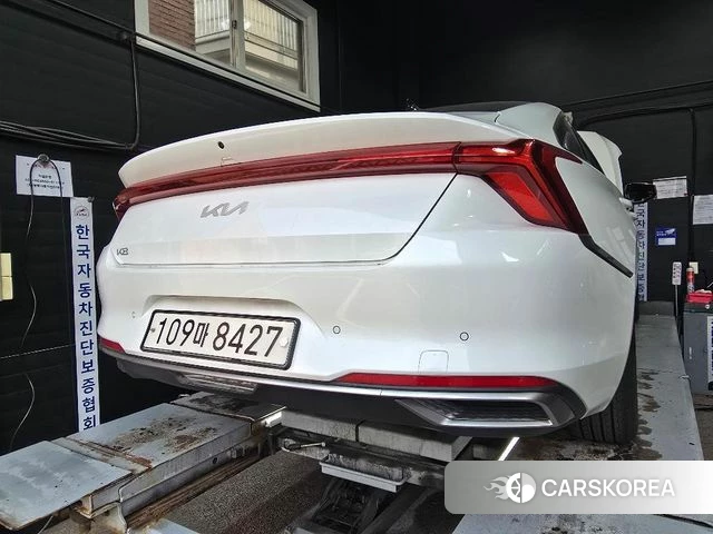 Kia K8 2021 Белый из Кореи, фото 2